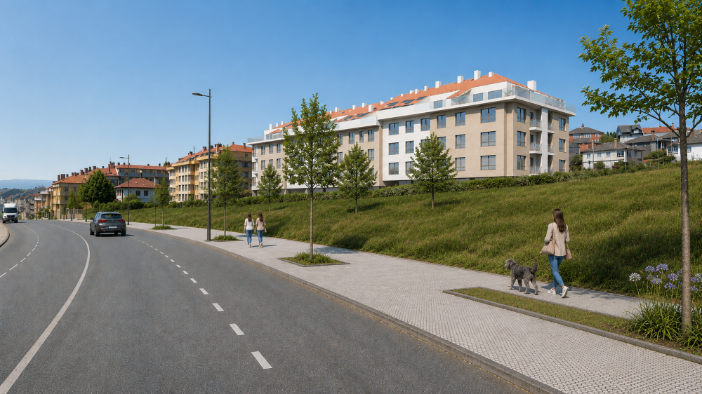 PROXIMA COMERCIALIZACION DE 40 VIVIENDAS EN LALIN PONTEVEDRA